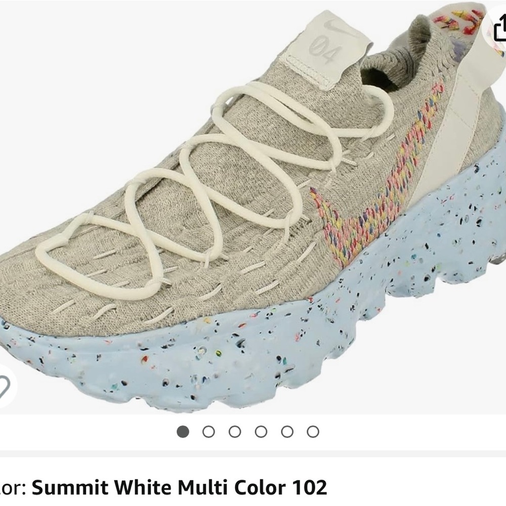 Nike woman space hippie Sneakers size9.5